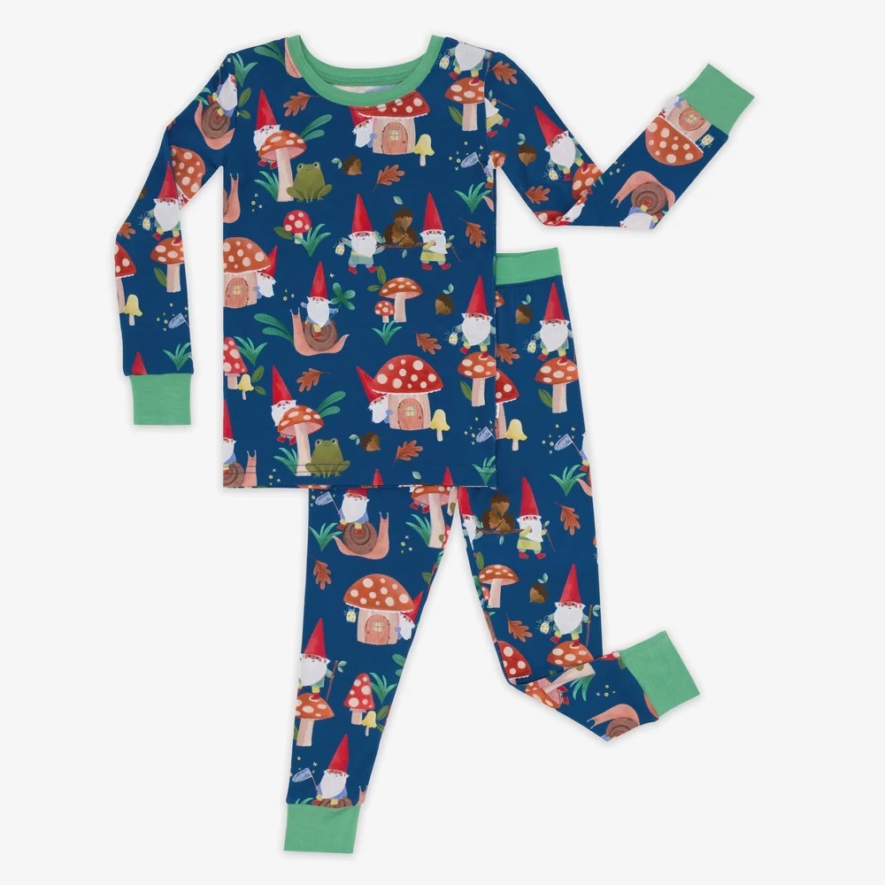 Little Sleepies Forest Gnomes Pajama Set